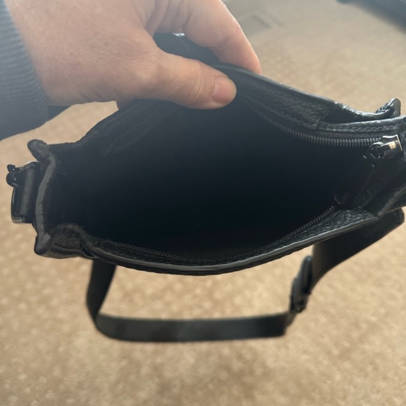 Crossbody small handbag with outside pocket - Picture 2 of 7